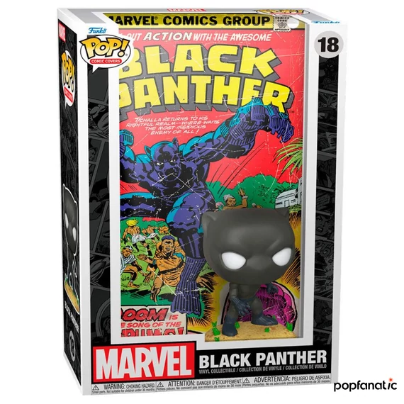Funko POP! Comic Cover: Marvel - Black Panther figura #18