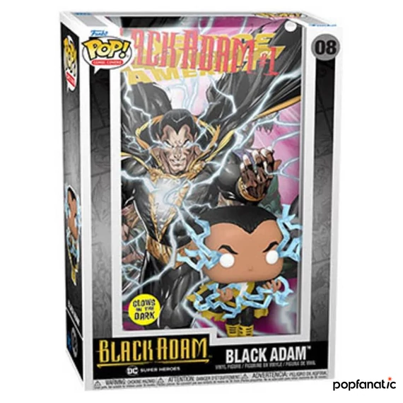 Funko POP! Comic Cover DC: Black Adam (GW) figura #8