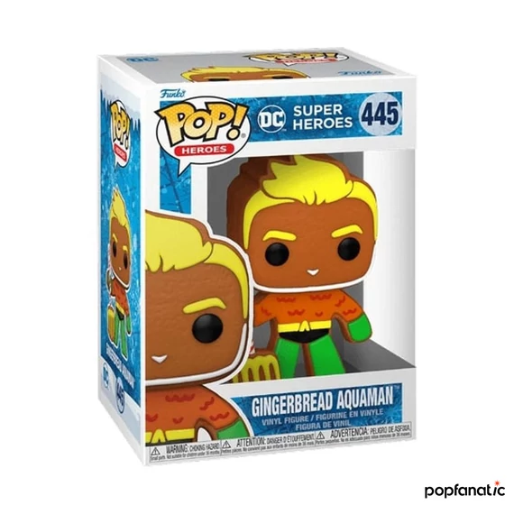 Funko POP! Heroes: DC Holiday - Aquaman (GB) figura #445