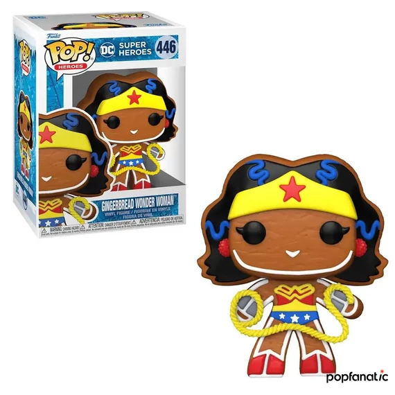 Funko POP! Heroes: DC Holiday - Wonder Woman (GB) figura #446