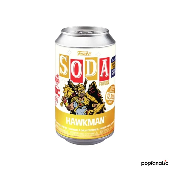 Funko Soda: Black Adam - Hawkman figura