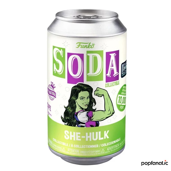 Funko Soda: Clover - She-Hulk (super suit) figura