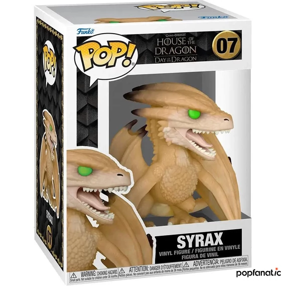 Funko POP! TV: House of the Dragon - Syrax (Dragon) figura #7