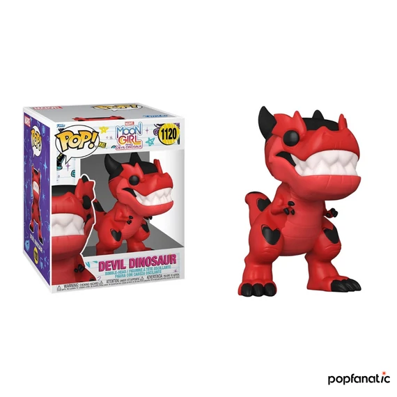 Funko POP! Marvel's Moon Girl and Devil Dinosaur - Devil Dinosaur figura #1120