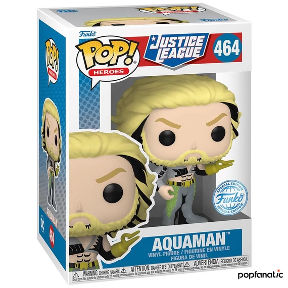 Funko POP! Heroes: Justice League - Aquaman figura #464