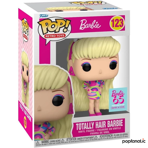 Funko POP! Retro Toys: Barbie - Totally Hair Barbie figura #123