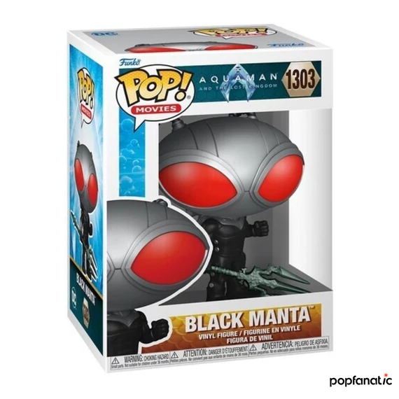 Funko POP! Movies: Aquaman and the Lost Kingdom - Black Manta figura #1303