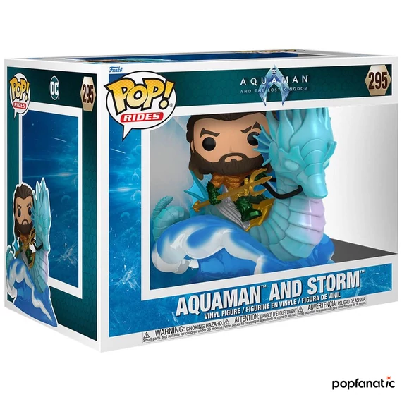 Funko POP! Deluxe: Aquaman and the Lost Kingdom - Aquaman on Storm figura