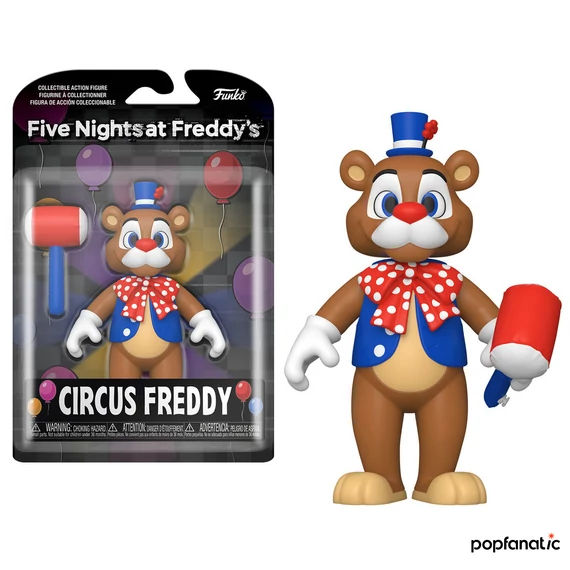 Funko Action Figure: FNAF SB - Circus Freddy figura
