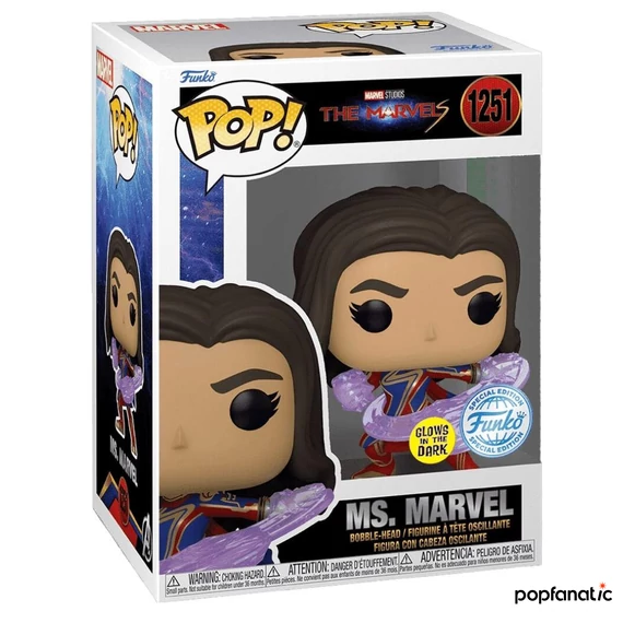 Funko POP! The Marvels - Ms. Marvel (Glows in the Dark) (SE)