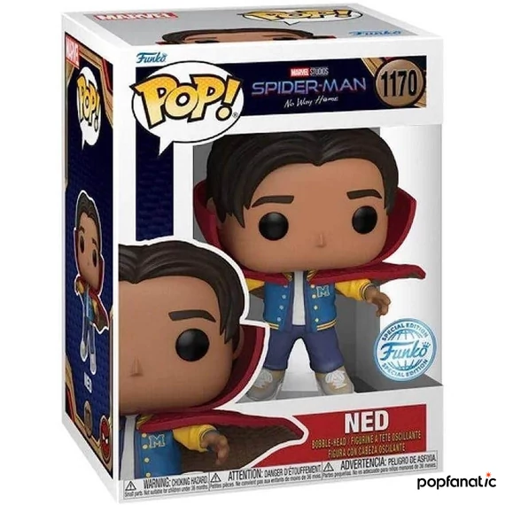 Funko POP! Marvel: Spider-Man No Way Home - Ned (with Cloak) (SE) figura
