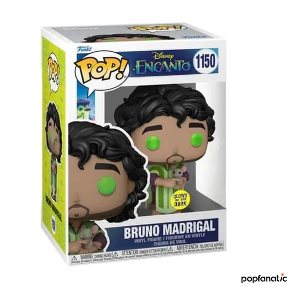Funko POP! Disney: Encanto - Bruno Madrigal (GD) (SE) figura