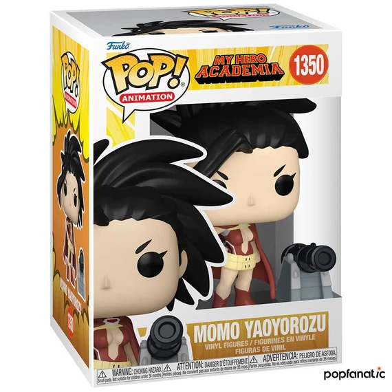 Funko POP!&Buddy: My Hero Academia - Momo Yaoyorozu (w/ Cannon) figura