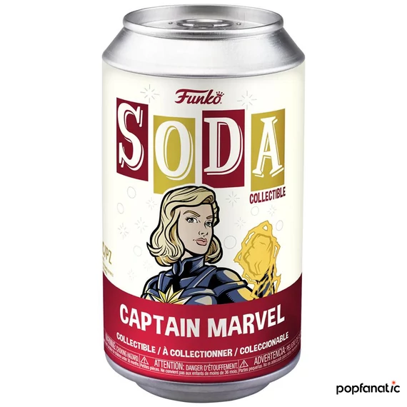 Funko Soda: Marvel - Captain Marvel figura