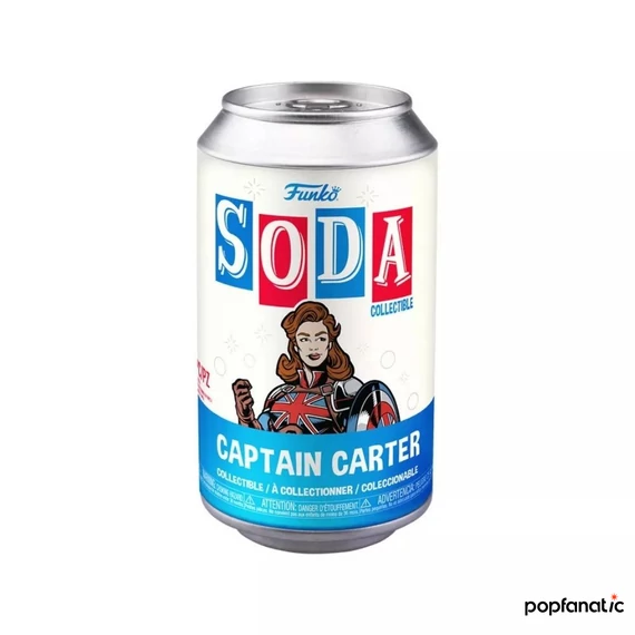 Funko Soda: What If - Captain Carter figura