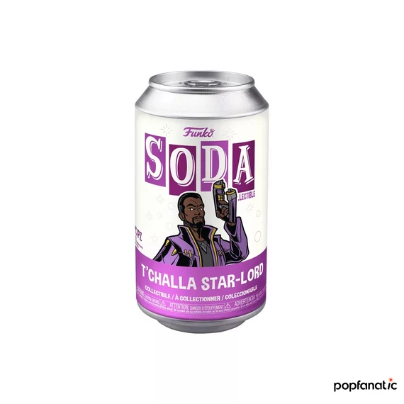 Funko Soda: What If - Starlord T'Challa figura