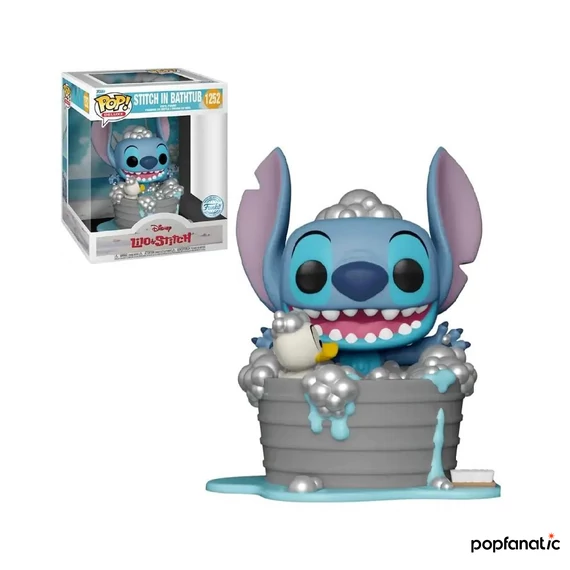 Funko Pop! Deluxe: Disney Lilo & Stitch - Stitch in Bathtub figura #1252