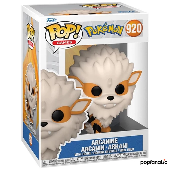 Funko POP! Games: Pokemon - Arcanine(EMEA) figura