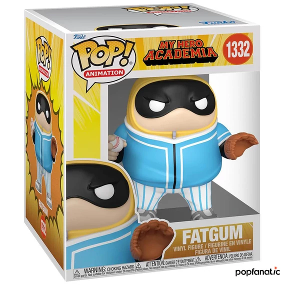 Funko POP! Super: My Hero Academia - Fatgum (baseball) figura #1332