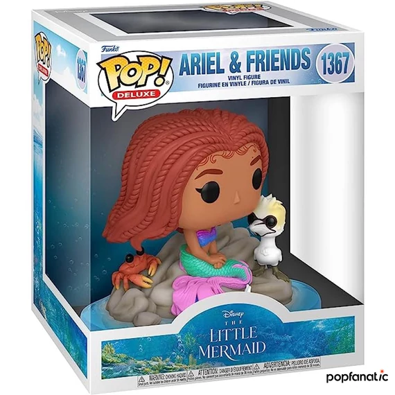 Funko POP! Deluxe: The Little Mermaid (2023) - Ariel & Friends figura #1367