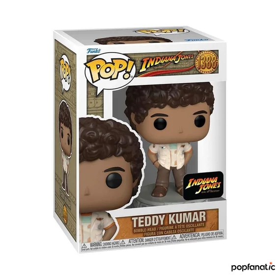 Funko POP! Movies: Indiana Jones and the Dial of Destiny - Teddy Kumar figura
