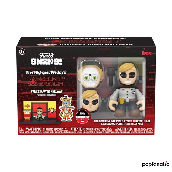 Funko Five Nights At Freddy's Snap: Vanessa w/Hallway minifigura figura