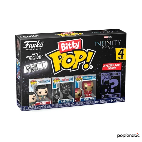Funko Bitty POP! Marvel - Loki 4PK figura