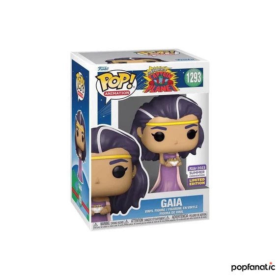 Funko POP! Animation: Captain Planet - Gaia (Convention Limited Edition) figura #1293
