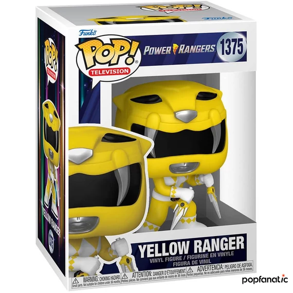 Funko POP! TV: Mighty Morphin Power Rangers 30th - Yellow Ranger figura