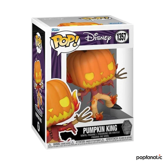 Funko POP! Disney: The Nightmare Before Christmas 30th - Pumpkin King figura