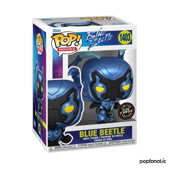 Funko POP! Movies: Blue Beetle - Blue Beetle figura chase