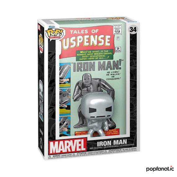 Funko POP! Comic Cover: Marvel - Iron Man figura #34