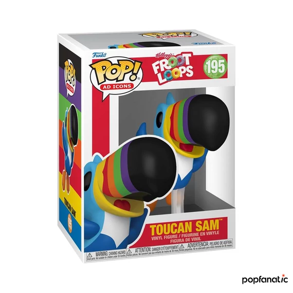 Funko POP! Ad Icons: Kelloggs - Toucan Sam Flying figura