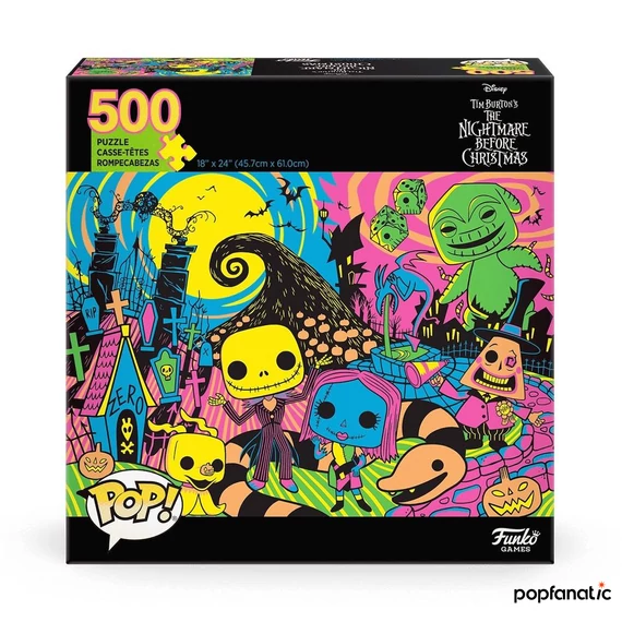 Funko POP! Puzzles: The Nightmare Before Christmas 500 darabos kirakó