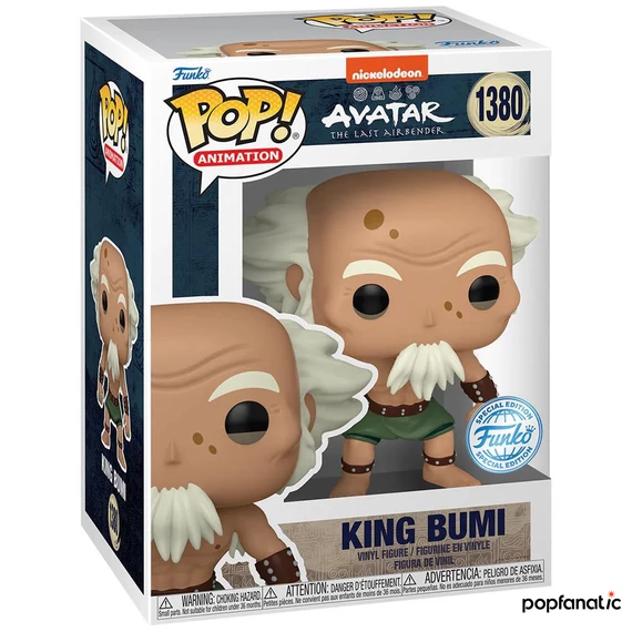 Funko POP! Animation: Avatar The Last Airbender - King Bumi figura