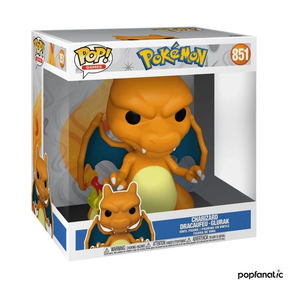 Funko POP! Jumbo: Pokemon - Charizard figura