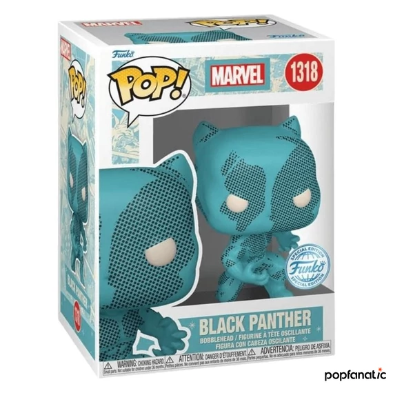 Funko POP! Marvel: Retro Reimagined - Black Panther (SE) #1318