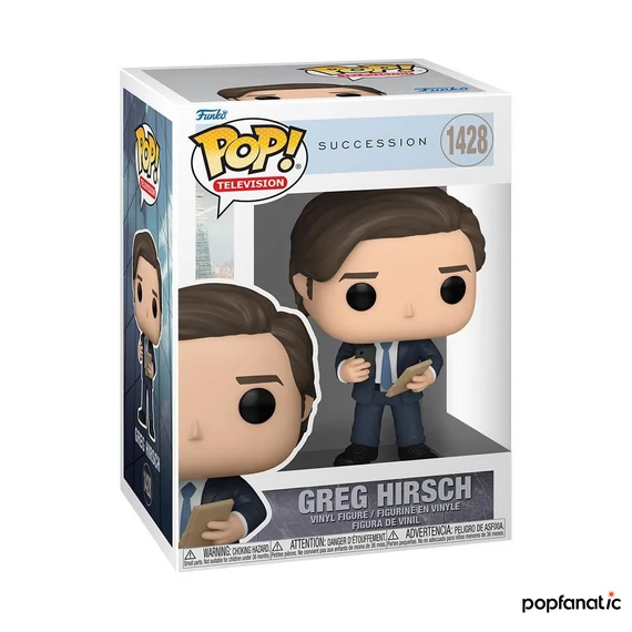 Funko POP! TV: Succession - Greg Hirsch figura