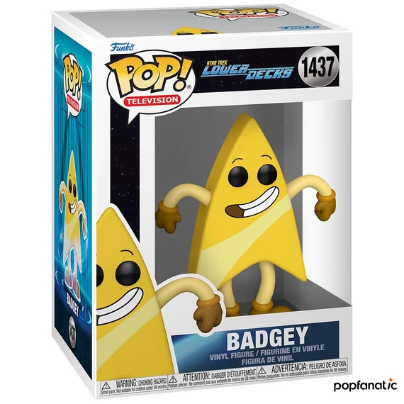 Funko POP! Television: Star Trek Lower Decks - Badgey figura #1437