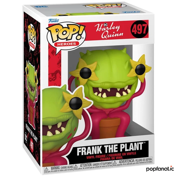 Funko POP! Heroes: Harley Quinn - Frank the Plant figura #497