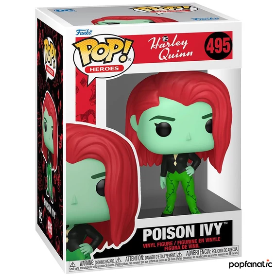 Funko POP! Heroes: Harley Quinn - Poison Ivy figura #495