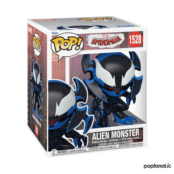Funko POP! Super: Your Friendly Neighborhood Spider-man - Alien Monster figura