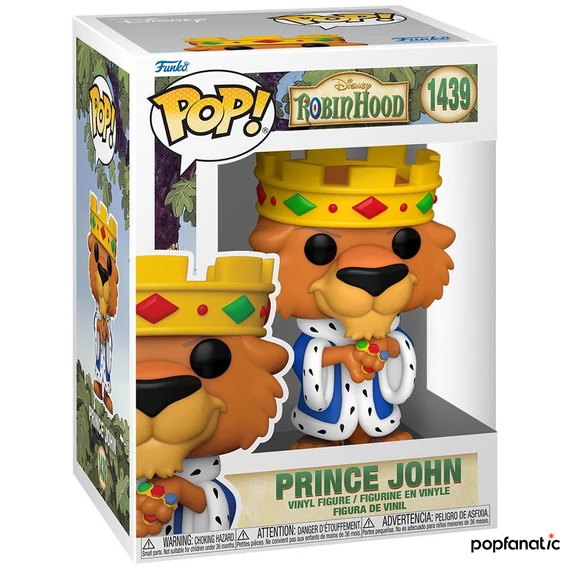 Funko POP! Disney: Robin Hood - Prince Jon figura #1439