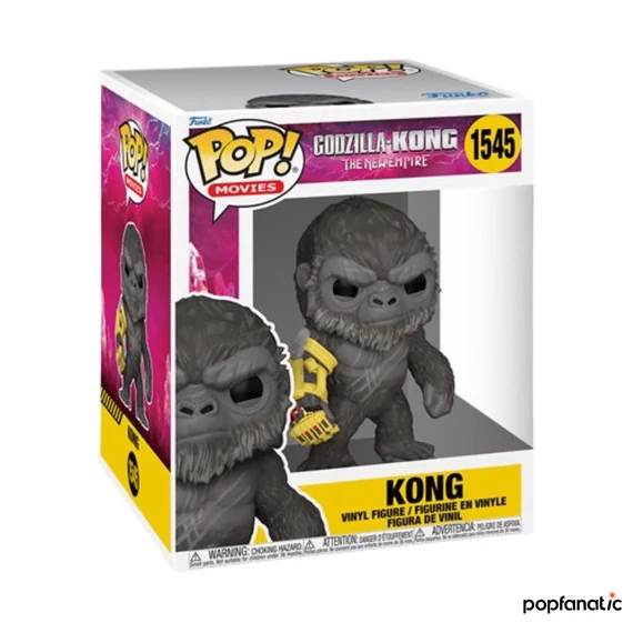 Funko POP! Super:  Godzilla x Kong: The new Empire - Kong with Mechanical Arm figura