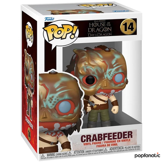 Funko POP! Television: House of the Dragon - Crabfeeder figura #14