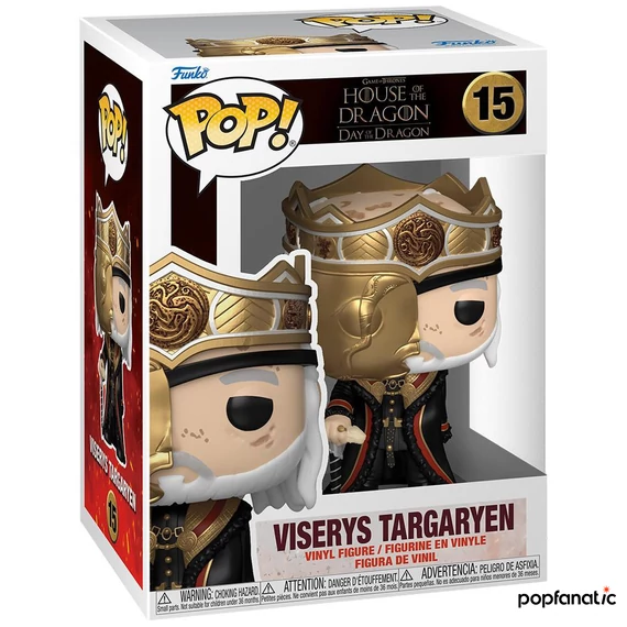 Funko POP! Television: House of the Dragon - Viserys Targaryen figura #15