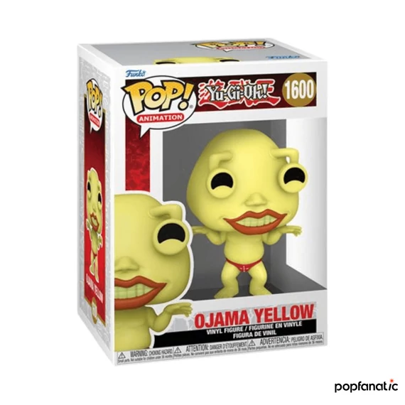 Funko POP! Animation: Yu-Gi-Oh! - Ojama Yellow figura #1600