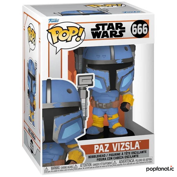 Funko POP! Star Wars: The Mandalorian – Paz Vizsla figura #666