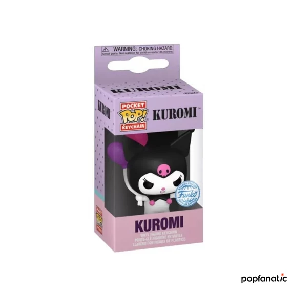 Funko POP! Hello Kitty - Kuromi kulcstartó