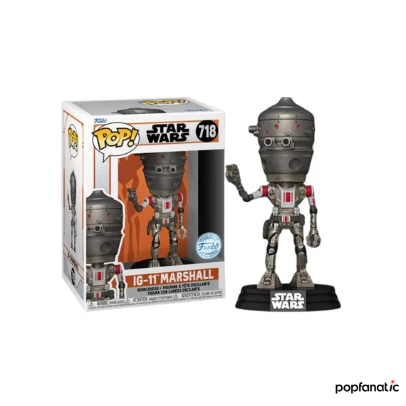 Funko POP! Star Wars: The Mandalorian S10 - IG-11 (Marshall) figura #718